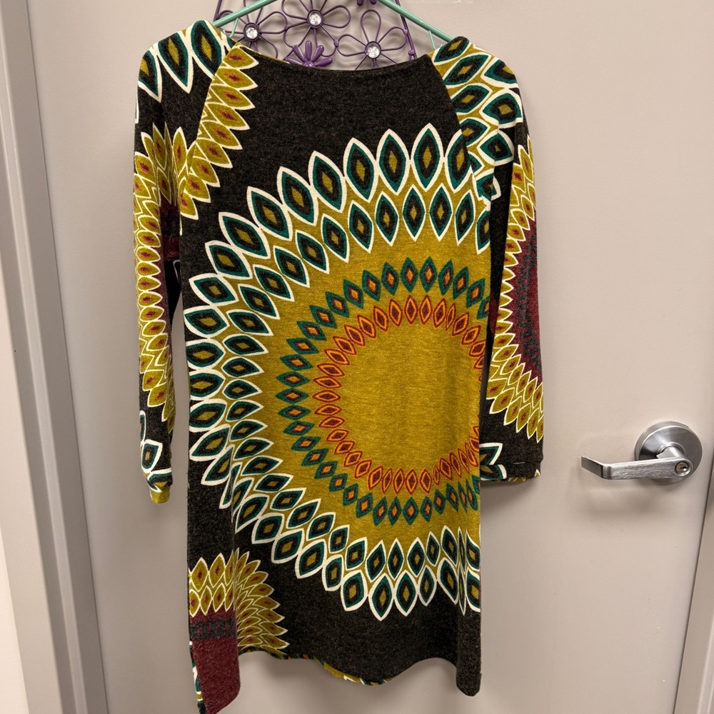 Aryeh Multicolor Geometric Dress‎